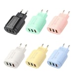 5V 2.1A for Samsung Phone Fast Chargers 3 USB Port Power Adapter USB Charger