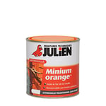 Julien Peinture Minium Orange - Primaire antirouille pour fer - Mat Orange 0,5L