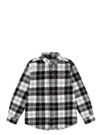 Levi's® Toddler Flannel Shirt Tops Shirts Long-sleeved Shirts Black Levi's