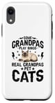 iPhone XR Some Grandpas Play Bingo Real Grandpas Pet Cats Siamese Cat Case