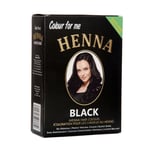 Colour For Me Henna Mehndi Powder Hair Dye Permanent Hair Care Color Kit Black