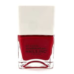 Nails Inc Nail Polish "Sleighing Life" (Deep Red) 14ml Full Size- New - Free P&P