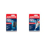 Loctite Super Glue-3 Control, Colle instantanée surpuissante avec débit contrôlé, Colle universelle pour la plupart des matériaux, colle liquide dans un flacon anti choc de 3 g