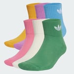 adidas Mid Ankle Socks 6 Pairs Unisex