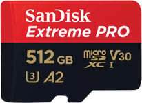 SanDisk microSDXC Extreme Pro 512 GB