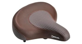 Selle de velo fatbike electrique hommes femmes   selle de velo cruiser   marron