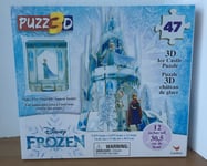 PUZZ 3D - Disney Frozen  3D Ice Castle Puzzle - 47 piece - Approx 12 Inches Tall