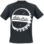 Fallout 4 - Nuka-Cola Bottle Cap T-Shirt black