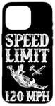 iPhone 16 Pro Skydiving Speed Limit 120 Mph Vintage Case