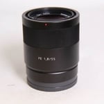 Sony Used FE 55mm f/1.8 ZA Zeiss Sonnar T* Lens