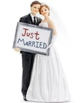 Just Married - Brudepar Figur 14,5 cm