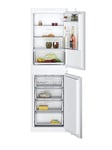 NEFF N30 KI7851SE0G Fridge Freezer with Sliding Hinge, Built-in Fresh Safe Food drawer NoFrost Eco Air Flow