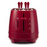 De ’Longhi 2 Tranches 550 W Grille-Pain Rouge