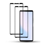 2-Pack SONY XPERIA 1 III Skärmskydd - Härdat Glas 9H - Super kvalitet 3D