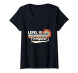 Womens 15th Wedding Anniversary 15 Year Him & Her Level 15 Complete V-Neck T-Shirt