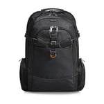 Everki EKP120 - Sac à dos pour ordinateur portable jusqu'à 18,4 pouces (46,7 cm) avec un concept de compartiments bien pensé, beaucoup d'espace de rangement et d'autres fonctions de qualité, noir