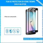 FILM  EN VERRE TREMPE FINITION CARBONE POUR APPLE IPHONE 7 PLUS 8 PLUS NOIR