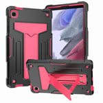 Samsung Galaxy Tab A7 Lite 8.7" Håndværker Cover m. Kickstand - Sort / Pink