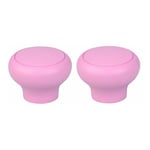 2x Bouton de meuble plastique diamètre extérieur 45mm hauteur 33mm Porte Poignée Commode Etagère Cuisine Salle de bain Chambre Enfant Fille Garçon