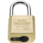 Burg Wachter - Cadenas cadenas à cylindre profilé Burg Wächter 116 pc 50 Niro laiton 1 pc(s) - laiton