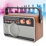 FM/AM/SW Radio Portable BT Rechargeable USB Speaker For U Disk/Memory Card REL