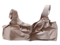 Glamorise Style 1016 Magic Lift UK 46DD Taupe Wire Free Full Figure Bra