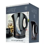 Lloytron E1524BK Kitchen Perfected 2.2Kw 1.7Ltr Cordless Kettle - Black