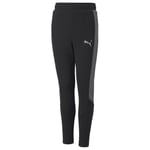 PUMA Joggebukse Evostripe - Sort/Grå Barn, størrelse M/152 cm