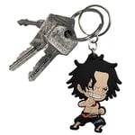 Porte-cles - One Piece - Ace Sd Pvc