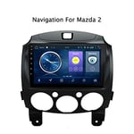 WY-CAR Android 8.1 Car Radio for MAZDA 2 2007-2012 Car Stereo GPS Navigation 9 Inch Touch Display Car Media Player Support Screen Mirror WiFi Bluetooth Steering Wheel Control