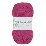 Vår bomull 50 g Sterk rosa 462 Viking Garn