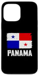 Coque pour iPhone 13 Pro Max T-shirt Panama pour homme et femme Drapeau panaméen Panama