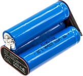 Kompatibelt med Moser Chrom Style Pro 1871, 3.2V, 1800 mAh