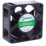 Em Distribution - Ventilateur axial carré 12Vdc 60X60X25 - débit d'air 37m3/h - 2.4W