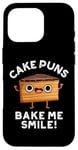 iPhone 16 Pro Cake Puns Bake Me Smile Funny Food Pun Case