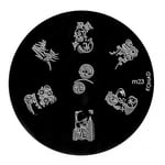 Konad - Plaques de stamping Nail Art M23