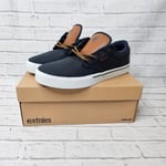 Etnies Men's Jameson 2 Eco Skateboarding Shoes Navy Tan White UK 10 Trainers 