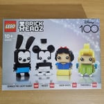 LEGO BRICKHEADZ: Disney 100th Celebration 40622 NEW AND SEALED