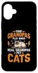 iPhone 16 Plus Some Grandpas Play Bingo Real Grandpas Pet Cats Siamese Cat Case