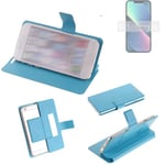 Flipcover protection case for Apple iPhone 13 mini blue bookstyle cover