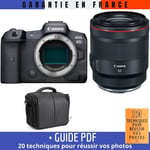 Canon EOS R5 + RF 50mm F1.2L USM + Sac + Guide PDF MCZ DIRECT '20 TECHNIQUES POUR RÉUSSIR VOS PHOTOS