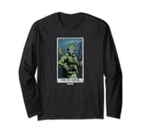 Call of Duty: Modern Warfare 2 The Reaper Retro Tarot Card Long Sleeve T-Shirt