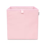 Lifeney 833127 Boîte de rangement coloris rose, Coffre à jouet, rangement et organisation de la maison, compatible avec l'étagère IKEA KALLAX, Polyester, Coloré, Rose, 33 x 33 x 33 cm