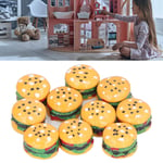 Miniature Food Play Burger Model Kids Hamburger Toys 1/12 Dollhouse For Kids 3 Y