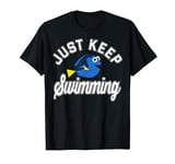 Disney Pixar Finding Dory Keep Swimming Quote T-Shirt T-Shirt