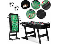 Neo-Sport Foosballbord, Svart 121 X 61 X 80 Cm (Ns-803)