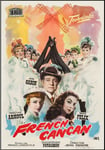 FILM FRENCH CANCAN Rvze-POSTER HQ 50x70cm d'une AFFICHE CINéMA