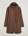 RAINS Long Jacket Frame Brown