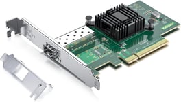 Carte réseau Ethernet 10G, NIC SFP+, 10GbE CNA, Fonction Compatible avec X520-DA1, avec contrôleur Intel 82599EN, supportant Windows Server/Linux/VMware ( Pas de Support Mac )