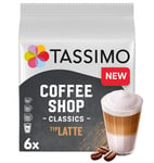 TASSIMO Coffee Shop Selections Latte Coffee Pods 8-Piece, Pack of 5, Total 40 Capsules